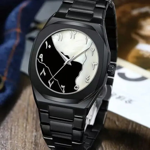 Black Arabic Dial Luxury Watch