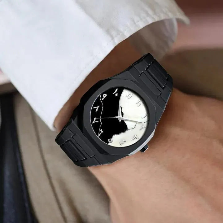 Black Arabic Dial Luxury Watch